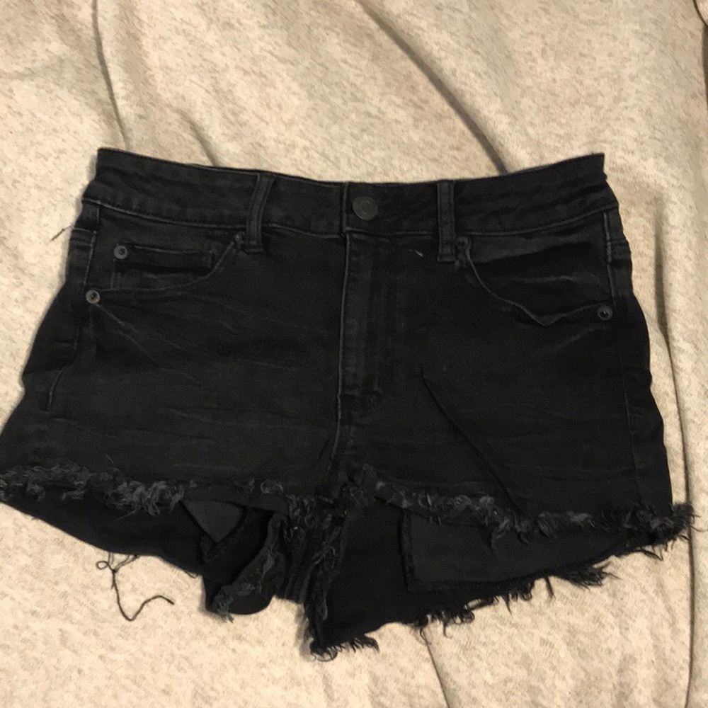 Black American Eagle Shorts